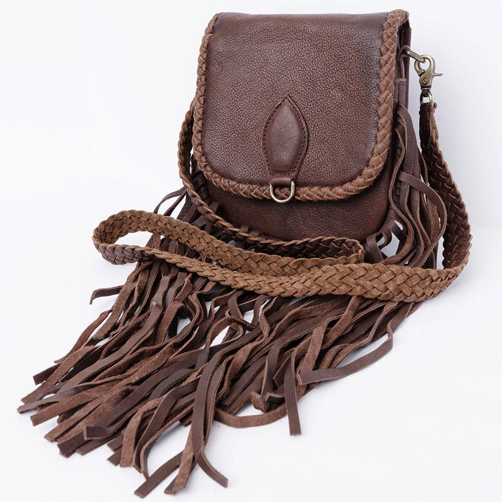 Crossbody Genuine Western Leather Women Bag Olivia