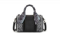 Wrangler Braided Paisley Bandana Boston Bag - Black