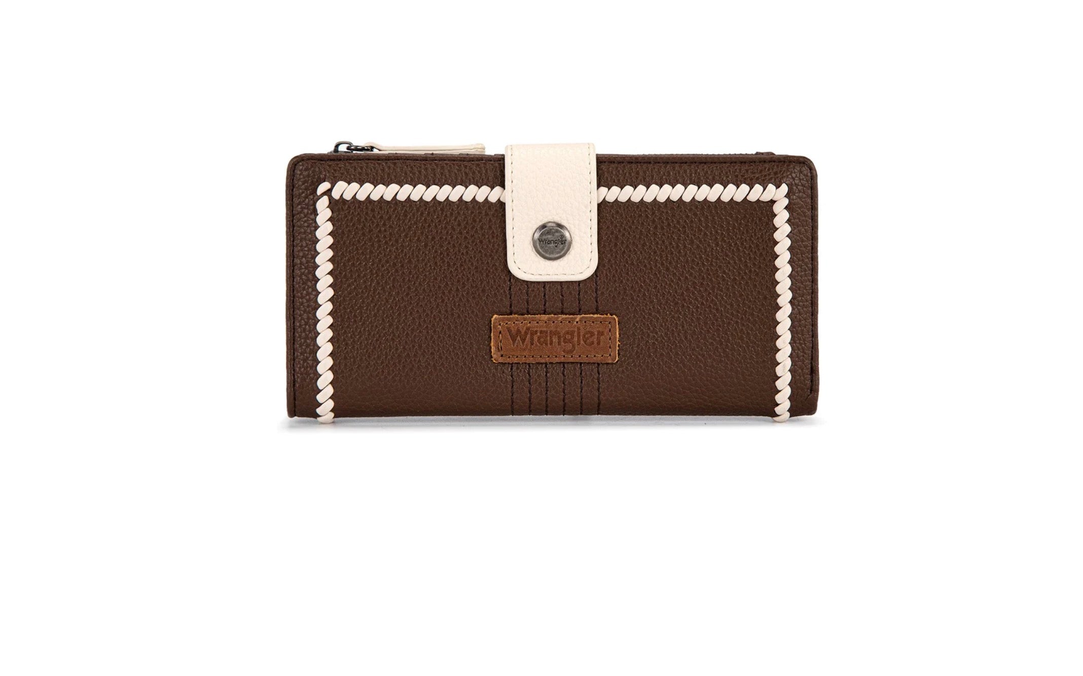 Wrangler Braided wallet - Coffee-Beige