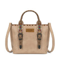 Wrangler Western Embroidery Tote Bag - Tan