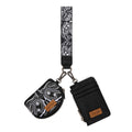 Wrangler Paisley RFID Blocking Card Coin Pouch Set - Black
