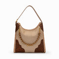 Montana West Tooled Hobo Bag - Tan