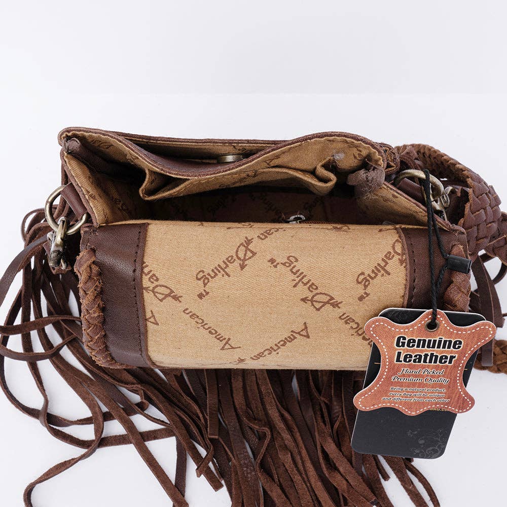 Crossbody Genuine Western Leather Women Bag Olivia