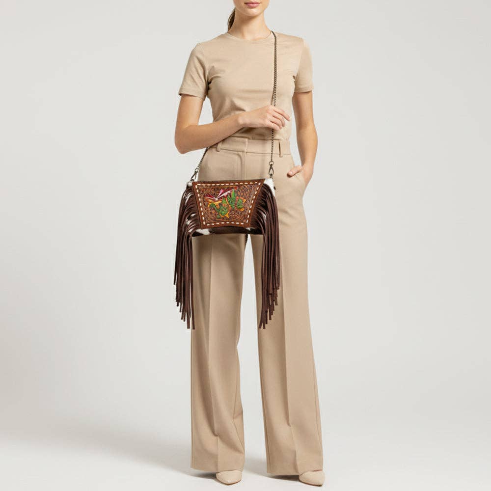 Crossbody Genuine Western Leather Women Bag