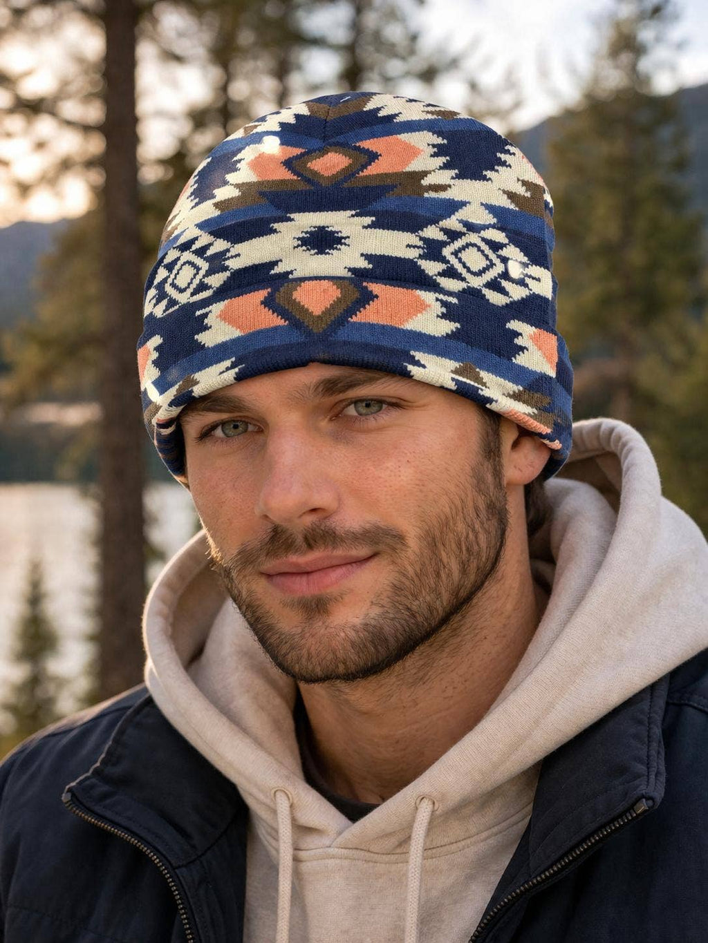 Unisex Tribal Pattern Beanies