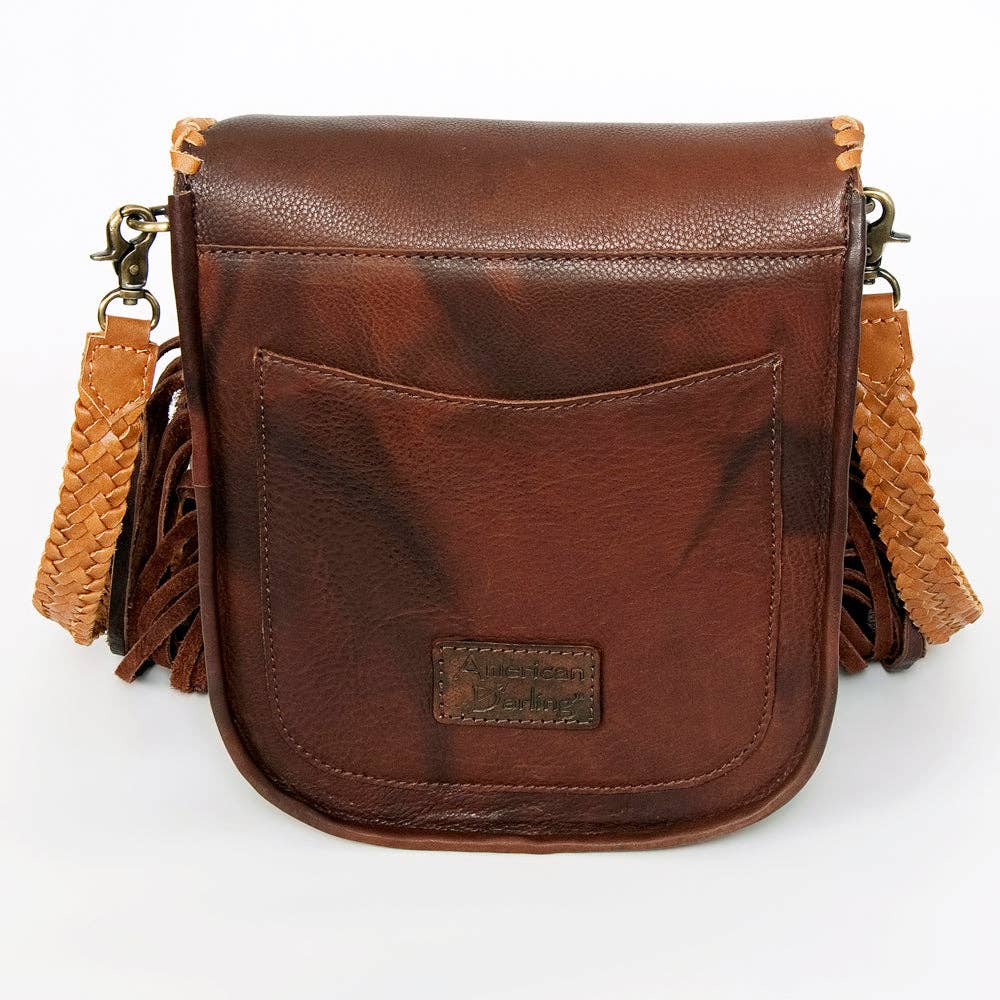 Crossbody Genuine Western Leather Women Bag Olivia