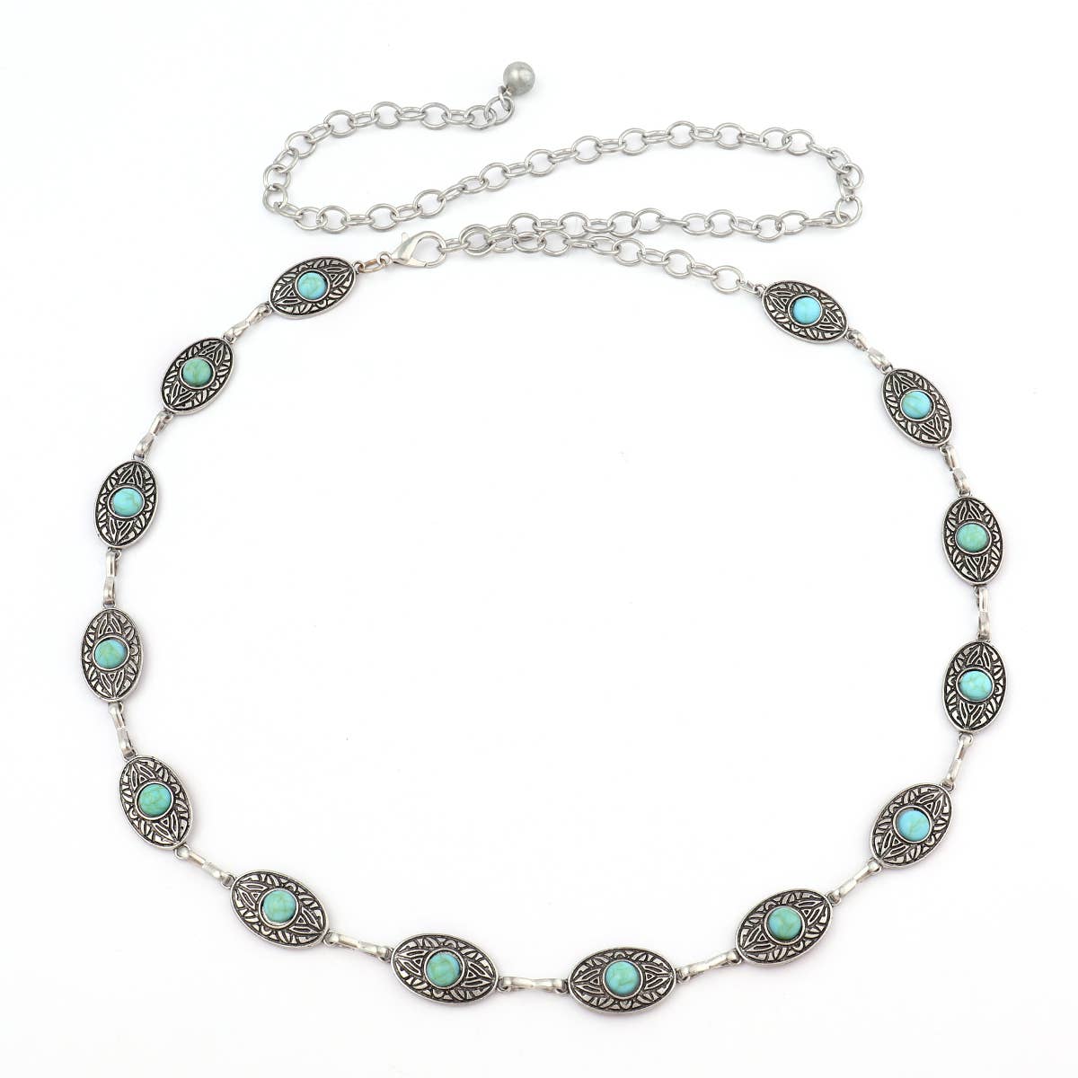 Antique SILVER with Turquoise