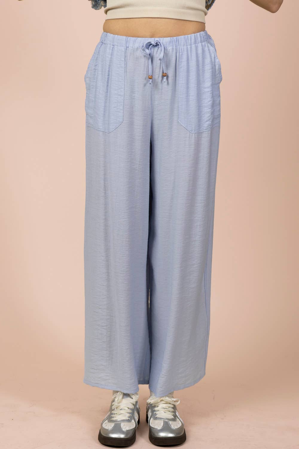 Wide Leg Woven Pants