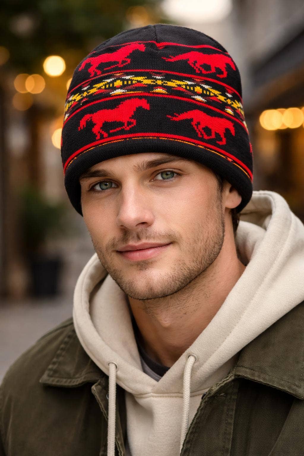 Unisex Tribal Pattern Beanies