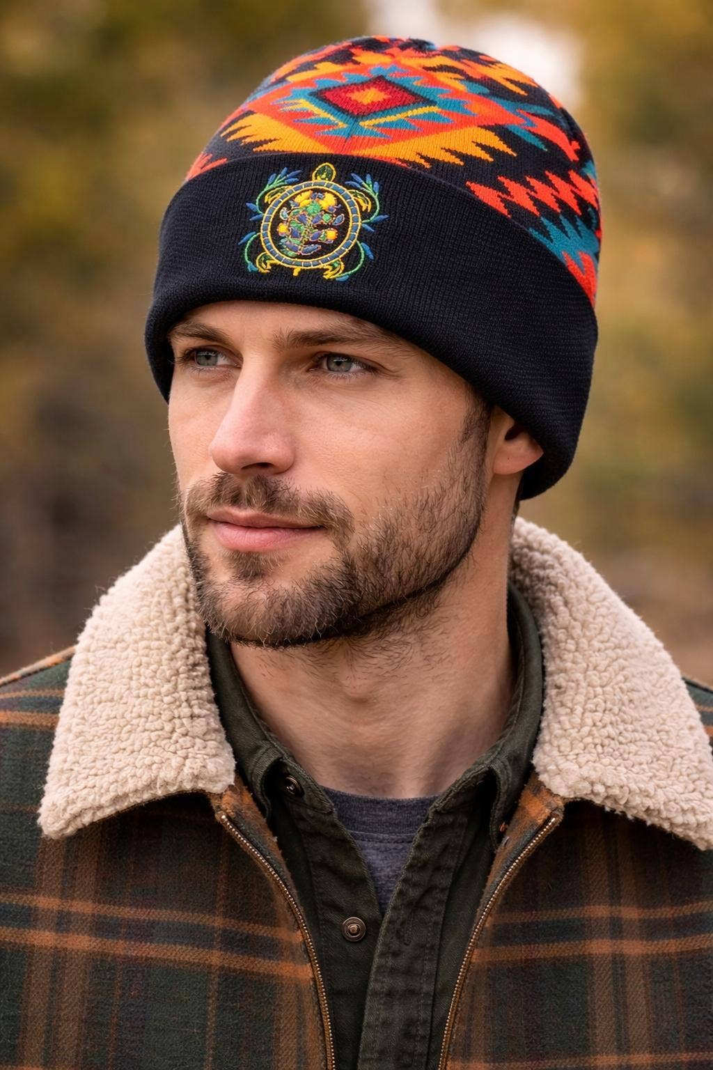 Unisex Tribal Pattern Beanies
