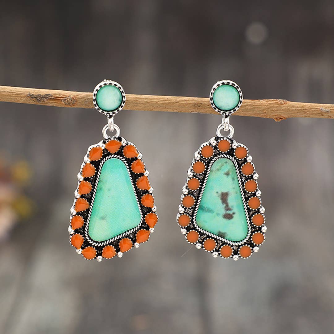 Bohemian Ethnic Style Fashion Alloy Earrings