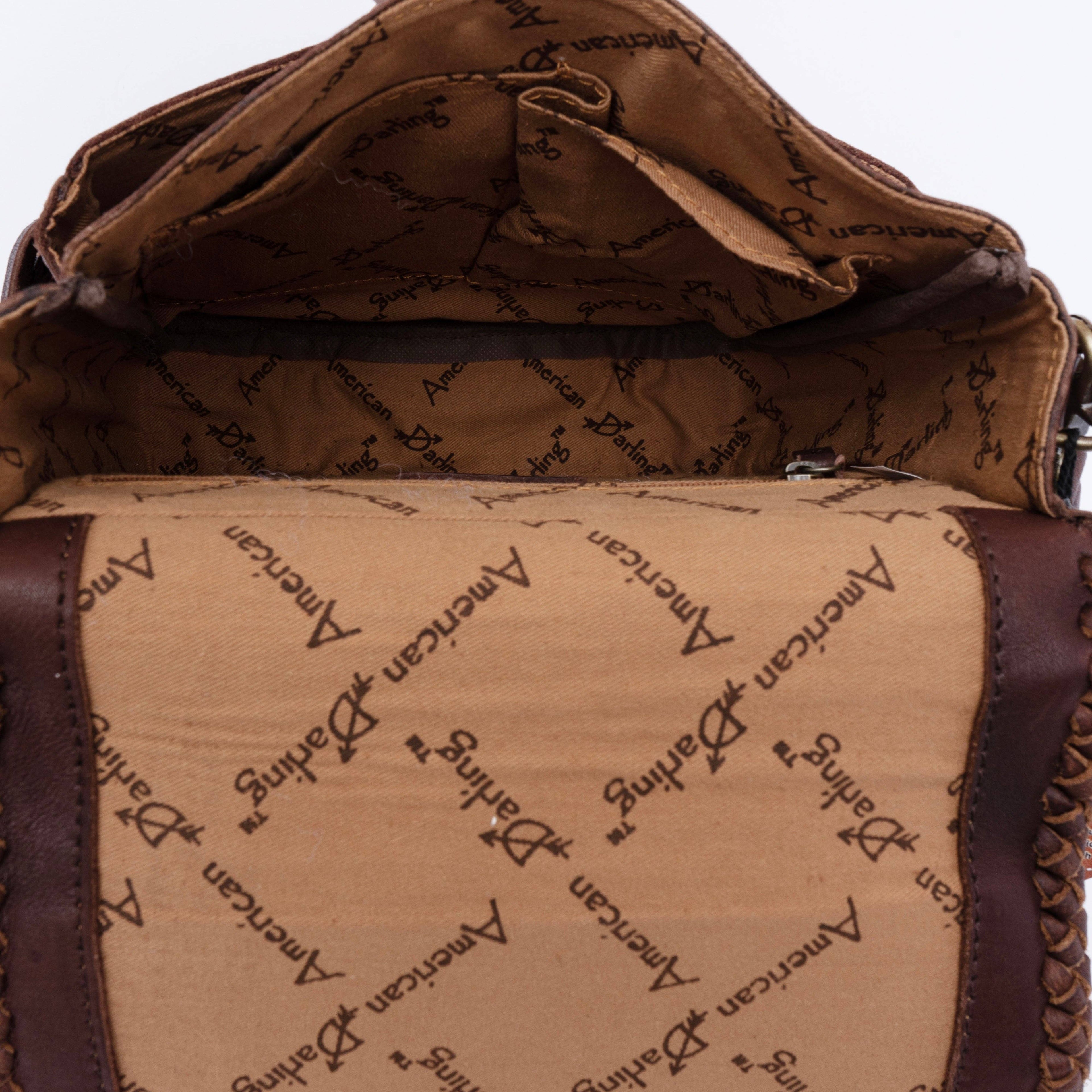 Crossbody Genuine Western Leather Women Bag Olivia