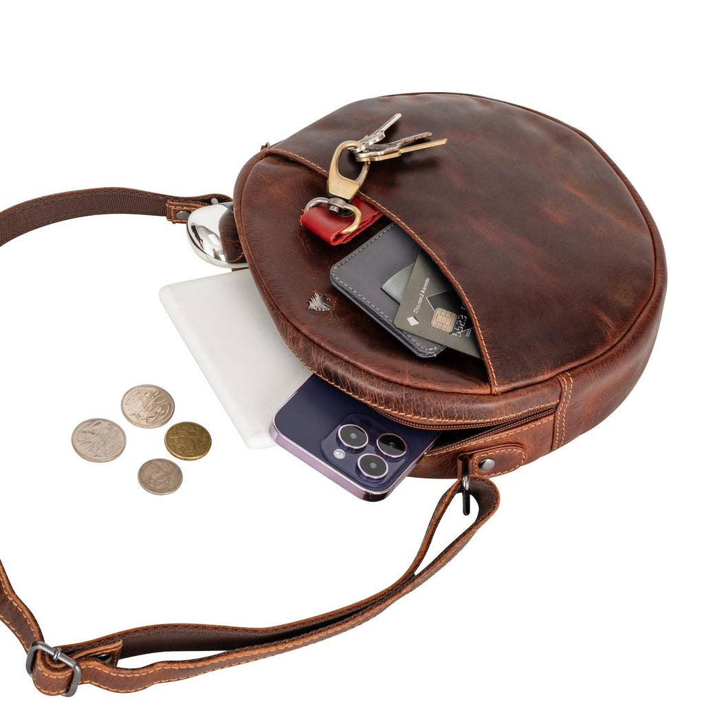 Leather Shoulder Bag