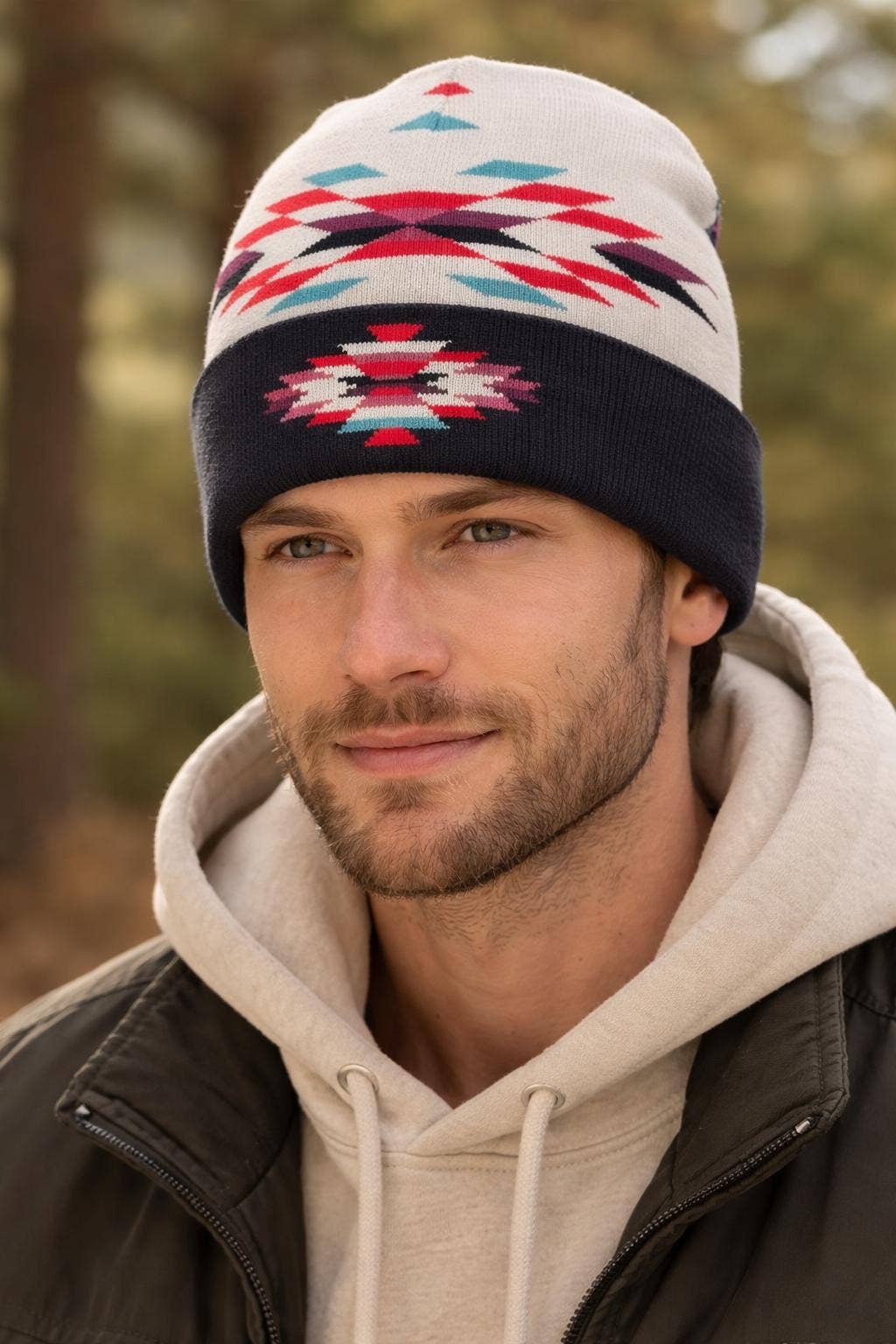 Unisex Tribal Pattern Beanies