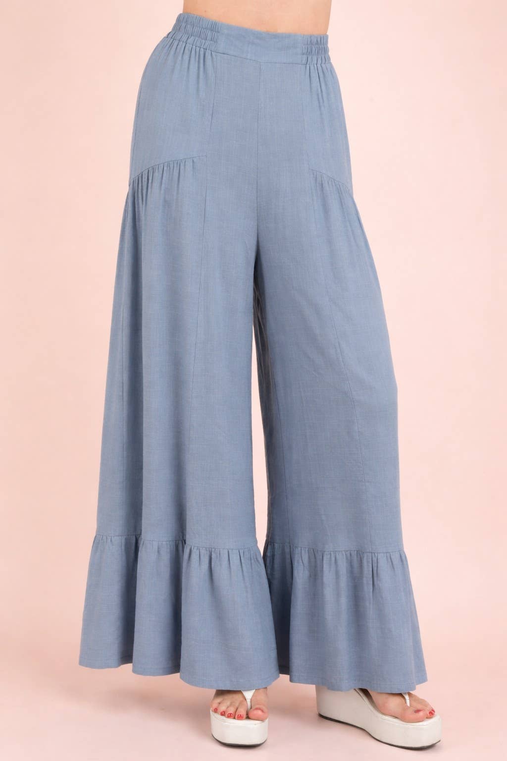 Palazzo Elastic Waist Comfy Pants