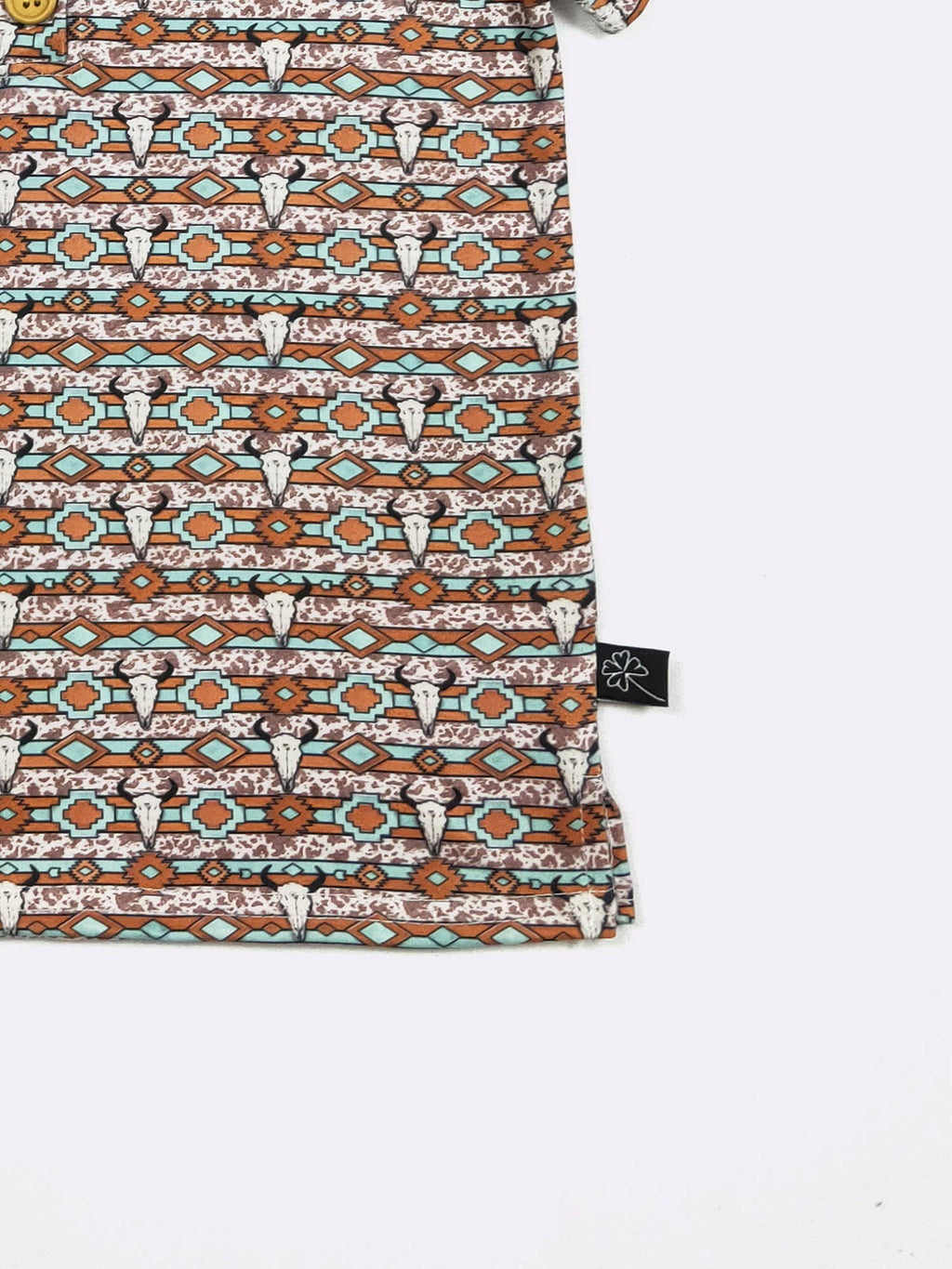 Aztec Longhorn Boy Collar Shirt