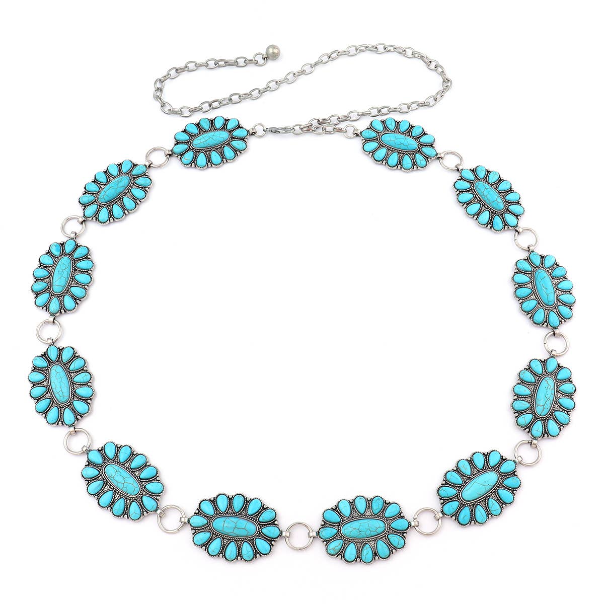Antique SILVER with Turquoise
