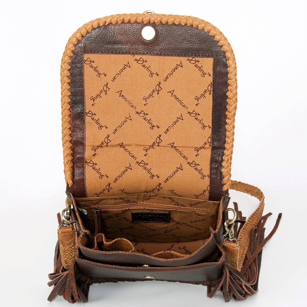 Crossbody Genuine Western Leather Women Bag Olivia