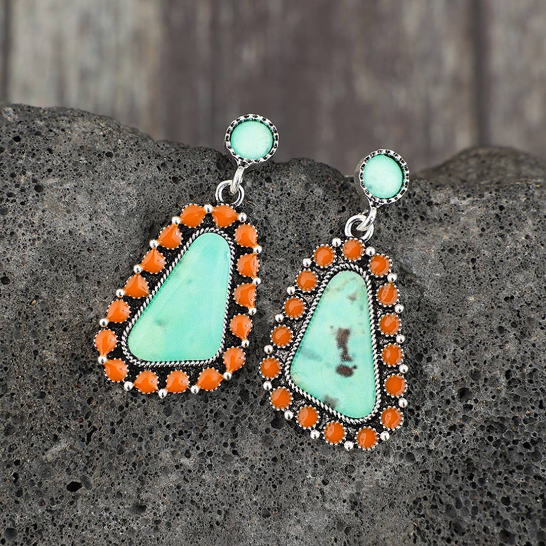 Bohemian Ethnic Style Fashion Alloy Earrings