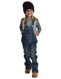 Girls Edgy Bib Overall