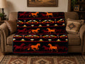 *Running Horse 2 Ply Blanket – Throw Size 50 X 60 Inch 