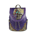 Purple backpack