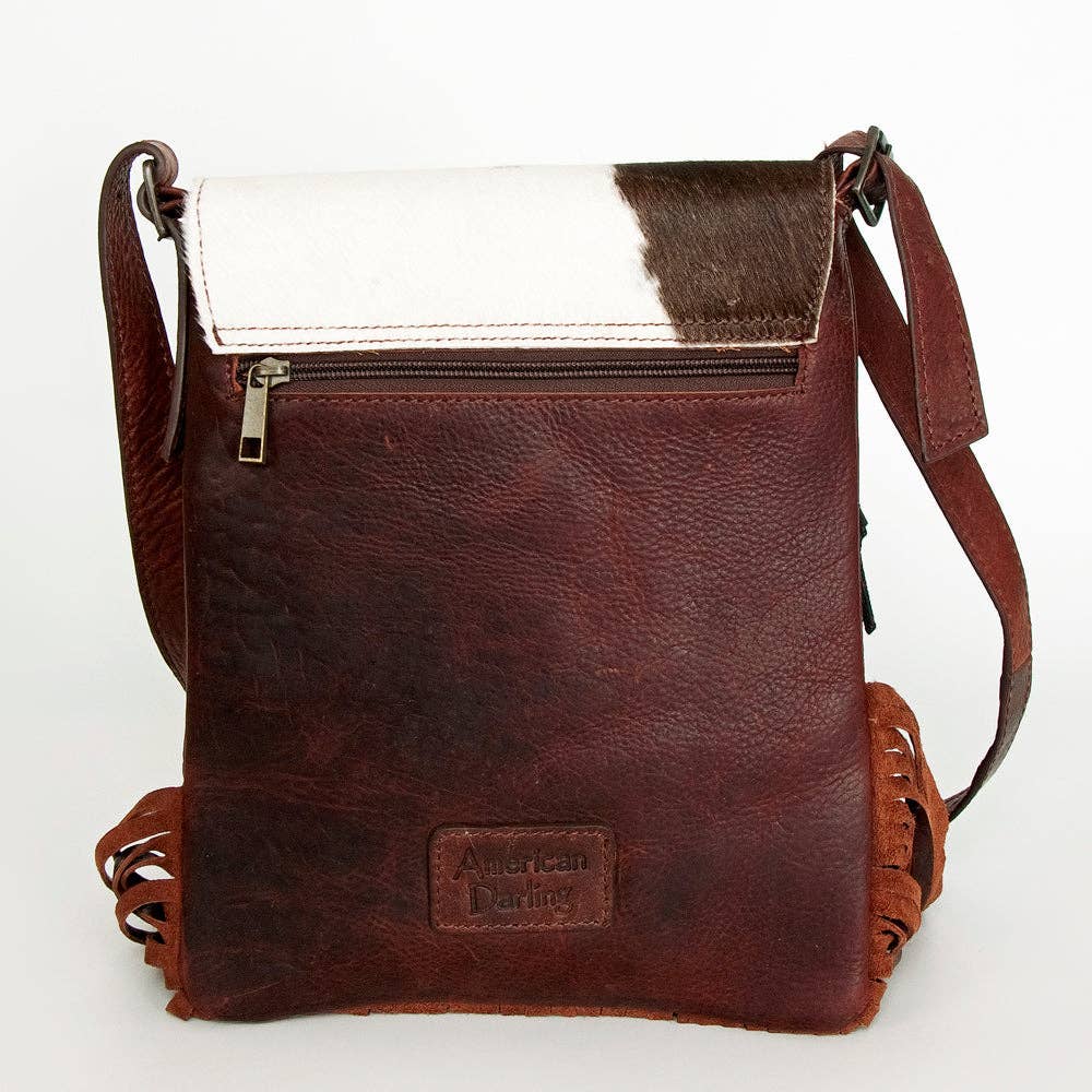 Crossbody Hair-On Genuine Western Leather Women Bag