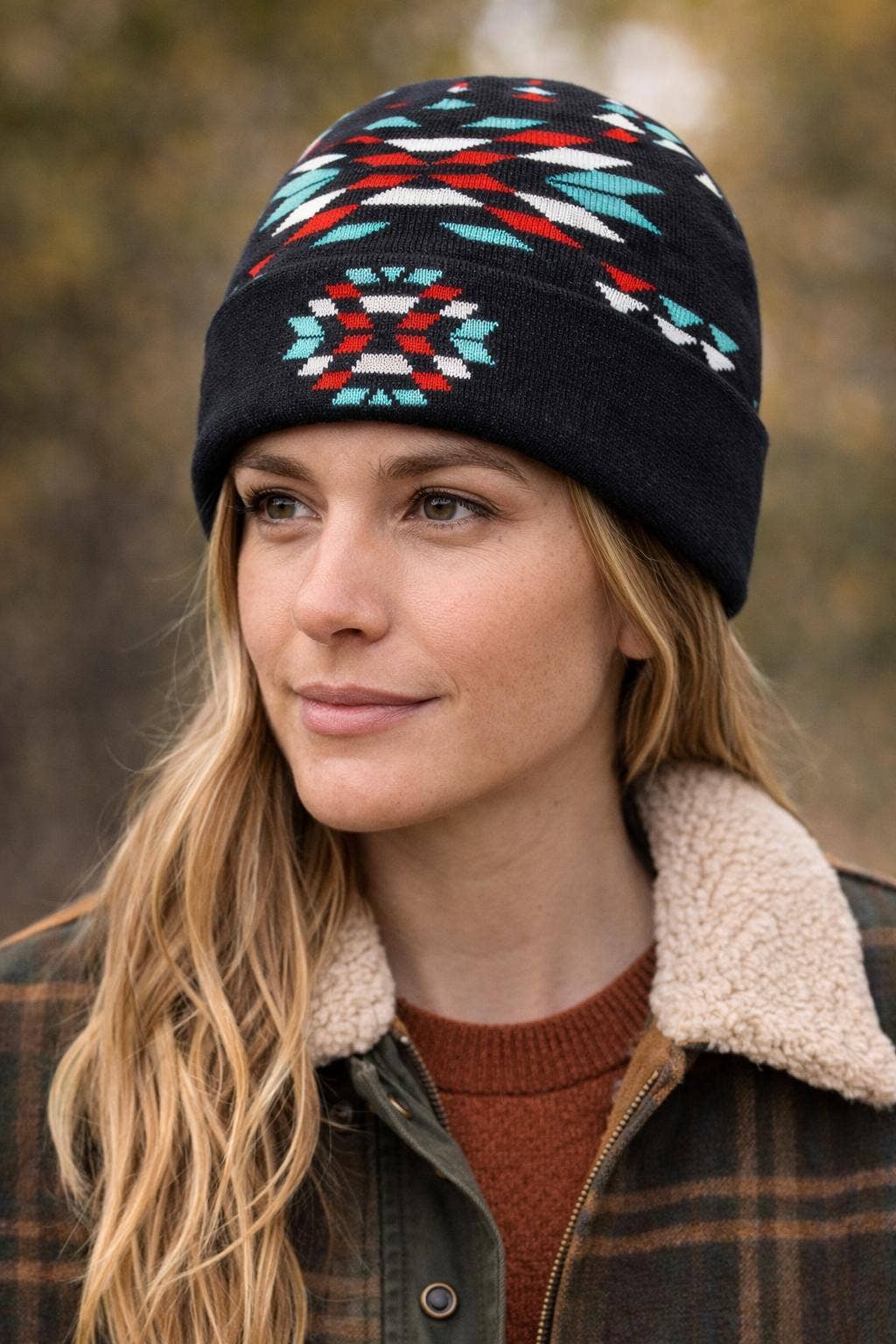 Unisex Tribal Pattern Beanies