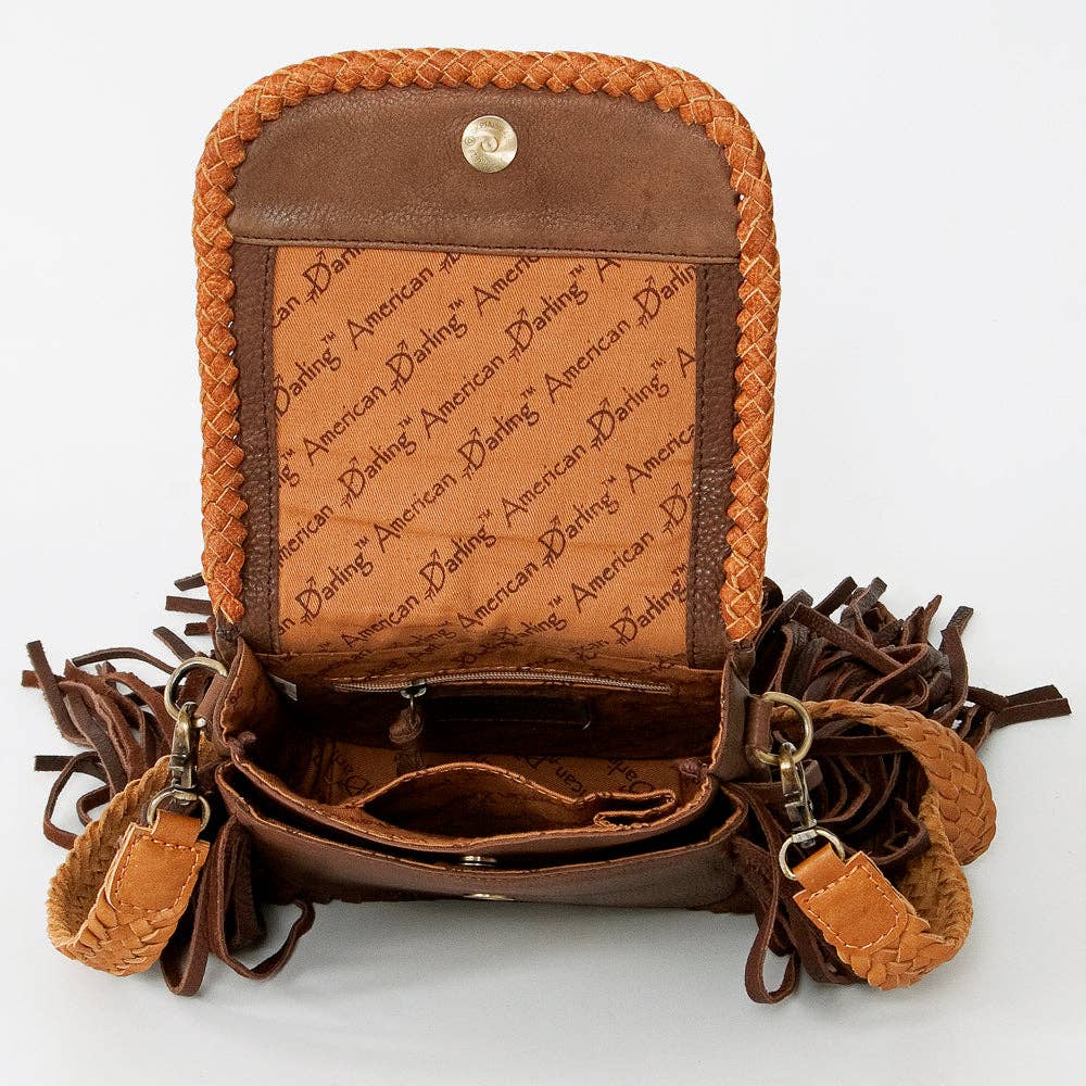 Crossbody Genuine Western Leather Women Bag Olivia