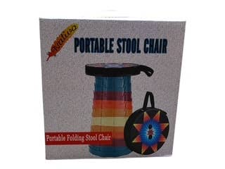 Portable Folding Stool-Tan
