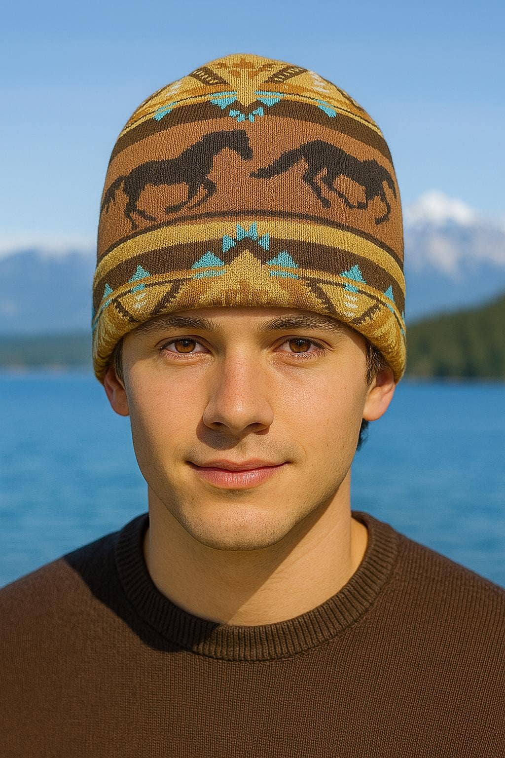 Unisex Tribal Pattern Beanies